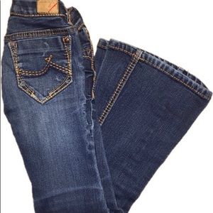 Girls Union Bay Stretch Bootcut Jeans size 7